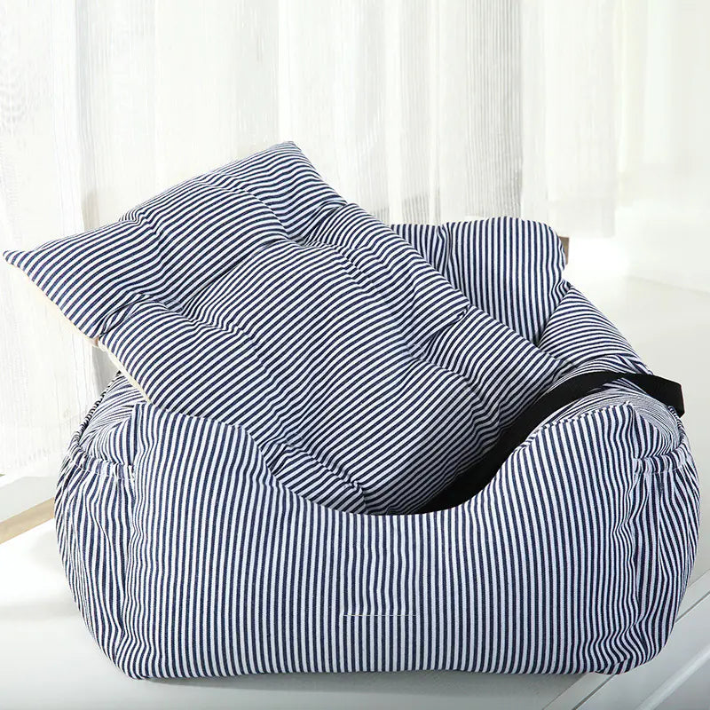 Travel Car Cushion for Small to Medium Pets